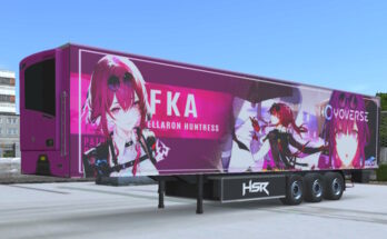 Truckers of europe 3 Refrigated Trailer skin.