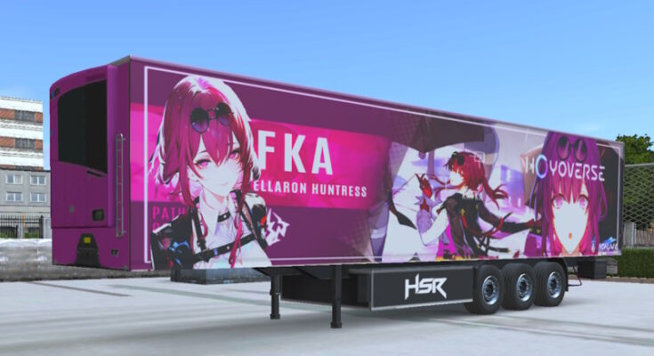 Truckers of europe 3 Refrigated Trailer skin.