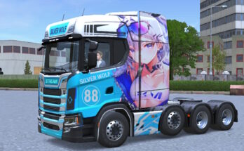 Truckers of europe 3 Stream ST Anime skin.