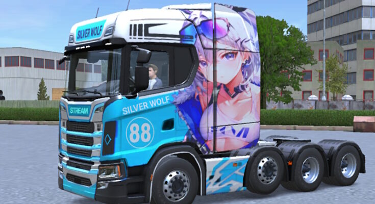Truckers of europe 3 Stream ST Anime skin.
