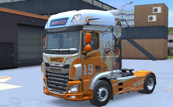Truckers of europe 3 Dawn DF Anime skin.