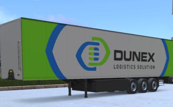 Truckers of europe 3 Box Trailer skin.