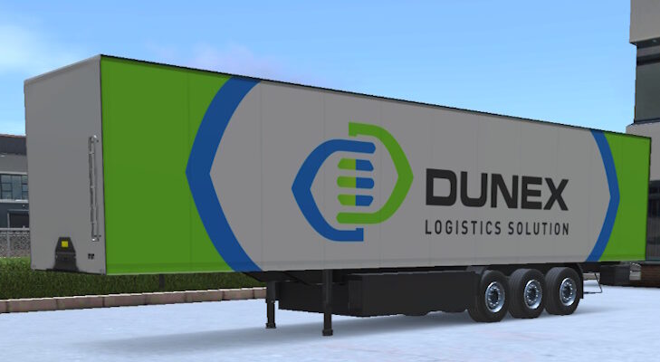 Truckers of europe 3 Box Trailer skin.