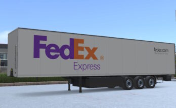 Truckers of europe 3 Box Trailer skin.