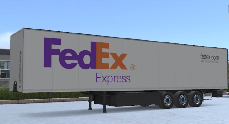 Truckers of europe 3 Box Trailer skin.