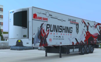 Truckers of europe 3 Refrigated Trailer skin.