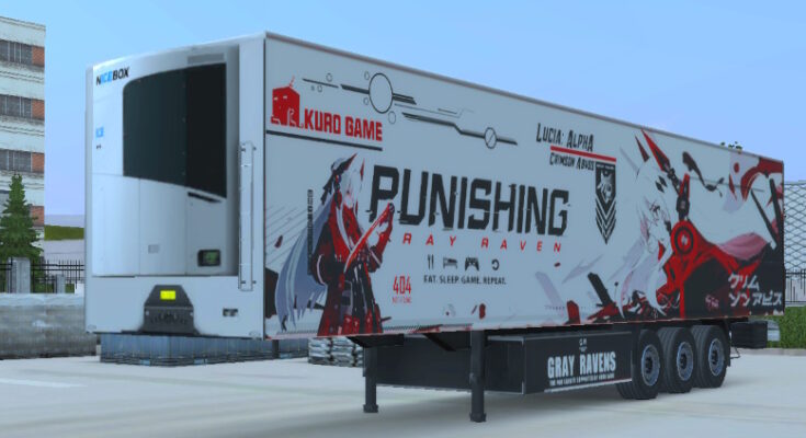 Truckers of europe 3 Refrigated Trailer skin.