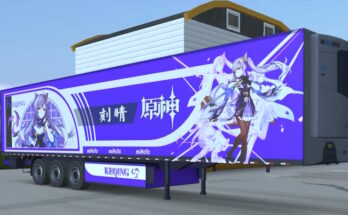 Truckers of europe 3 Refrigated Trailer skin.