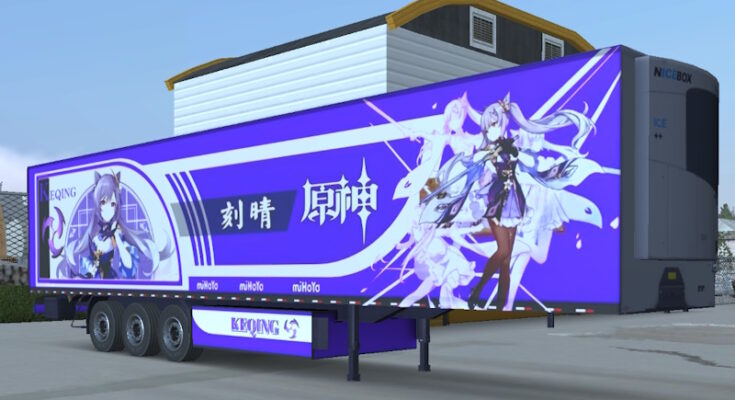 Truckers of europe 3 Refrigated Trailer skin.