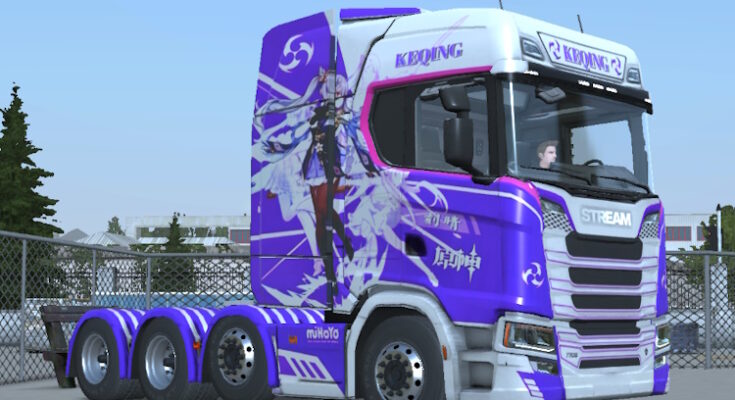 Truckers of europe 3 Stream ST Anime skin.